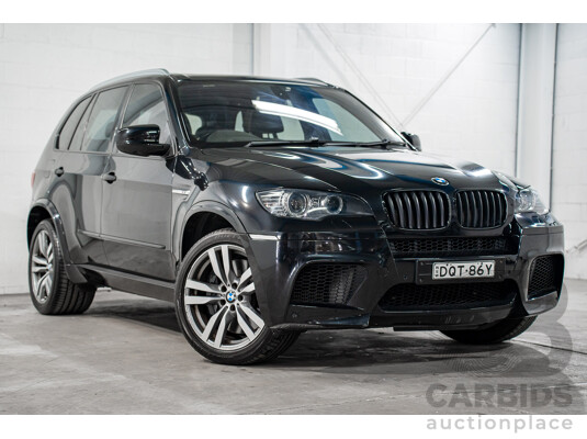 7/2011 BMW X5 M (AWD) E70 MY10 4d Wagon Black Sapphire Metallic Twin Turbo V8 4.4L