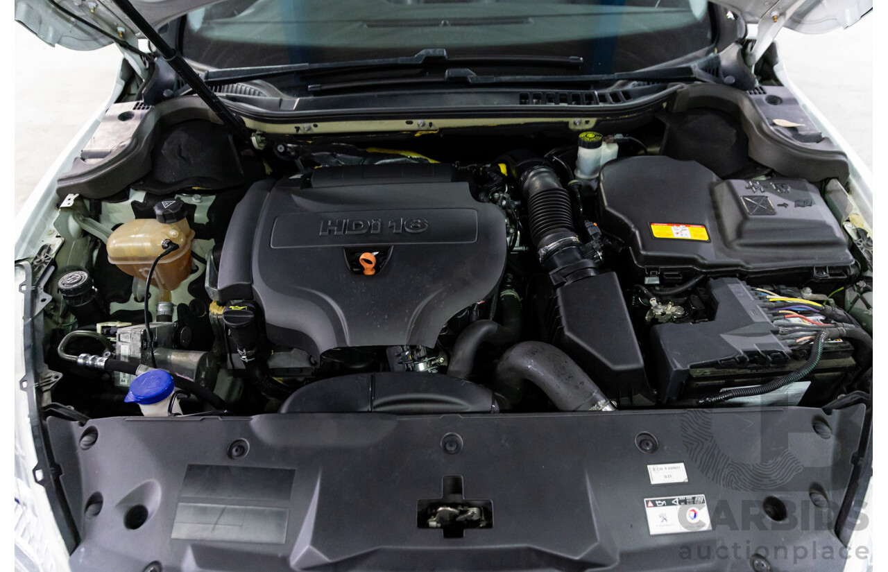 6/2014 Peugeot 508 Allure HDi MY13 4d Sedan Bianca White Turbo Diesel 2.0L