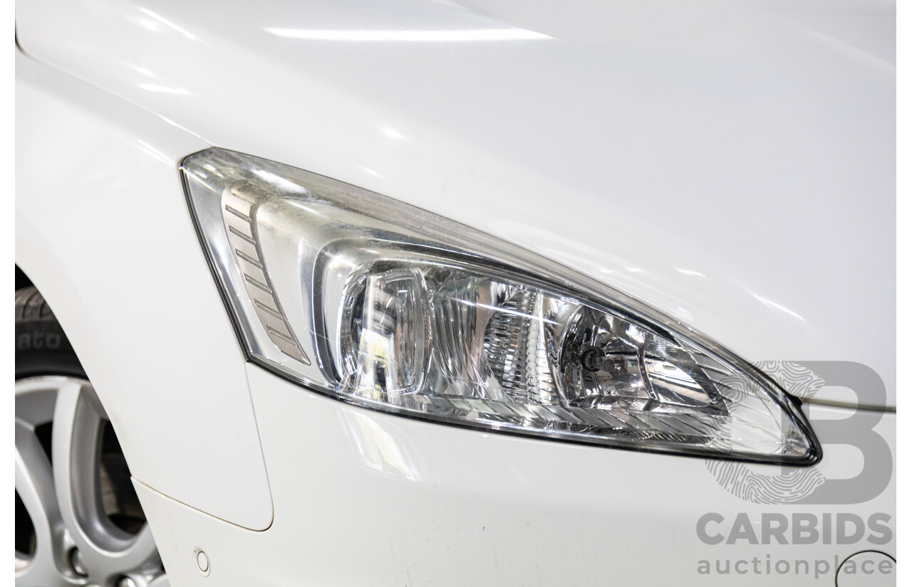 6/2014 Peugeot 508 Allure HDi MY13 4d Sedan Bianca White Turbo Diesel 2.0L