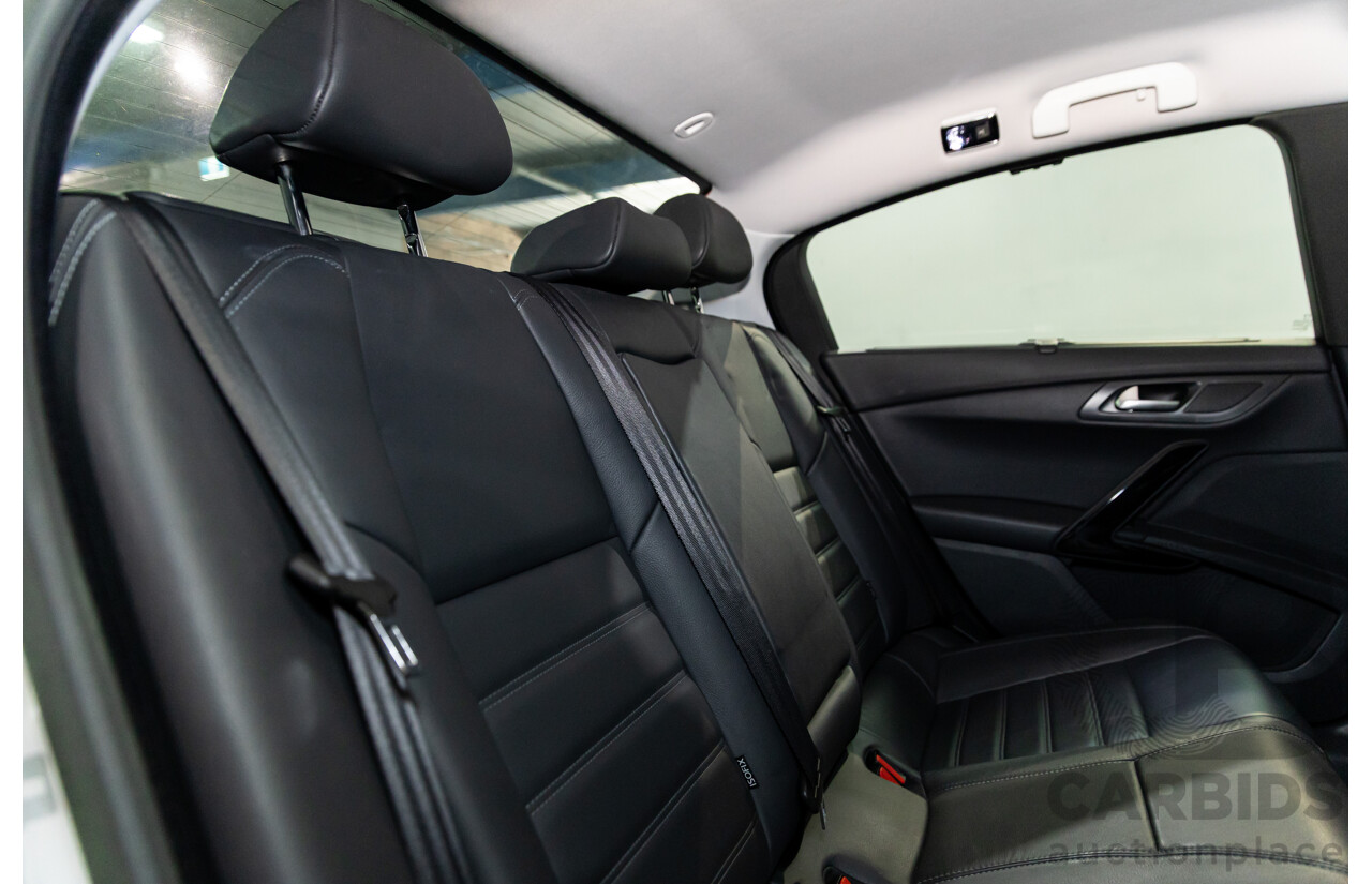 6/2014 Peugeot 508 Allure HDi MY13 4d Sedan Bianca White Turbo Diesel 2.0L