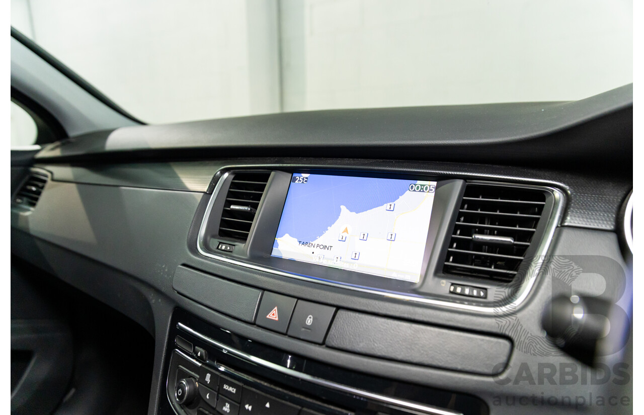 6/2014 Peugeot 508 Allure HDi MY13 4d Sedan Bianca White Turbo Diesel 2.0L