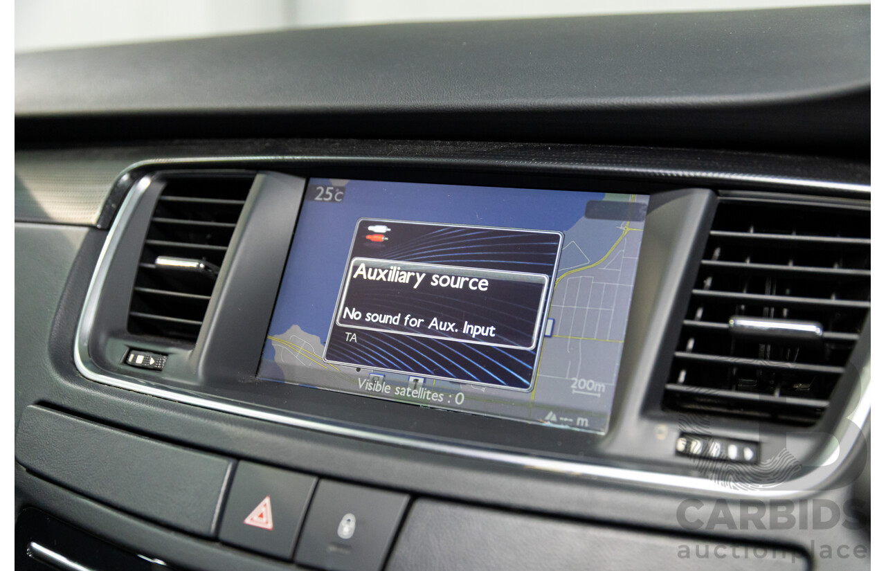 6/2014 Peugeot 508 Allure HDi MY13 4d Sedan Bianca White Turbo Diesel 2.0L