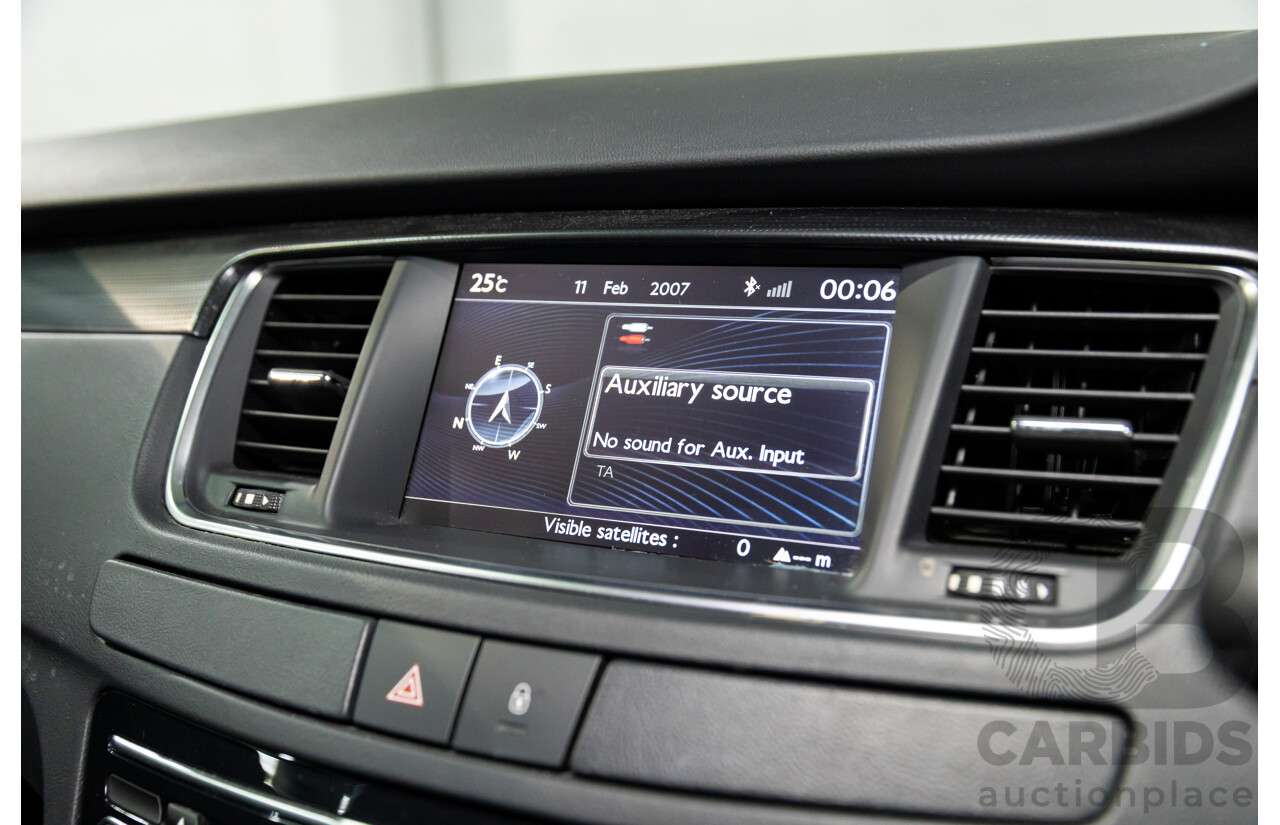 6/2014 Peugeot 508 Allure HDi MY13 4d Sedan Bianca White Turbo Diesel 2.0L