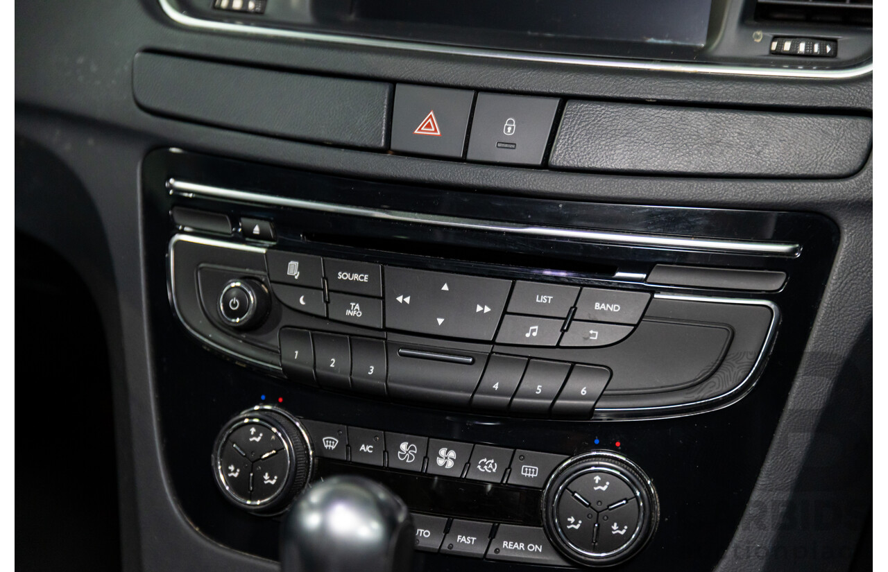 6/2014 Peugeot 508 Allure HDi MY13 4d Sedan Bianca White Turbo Diesel 2.0L