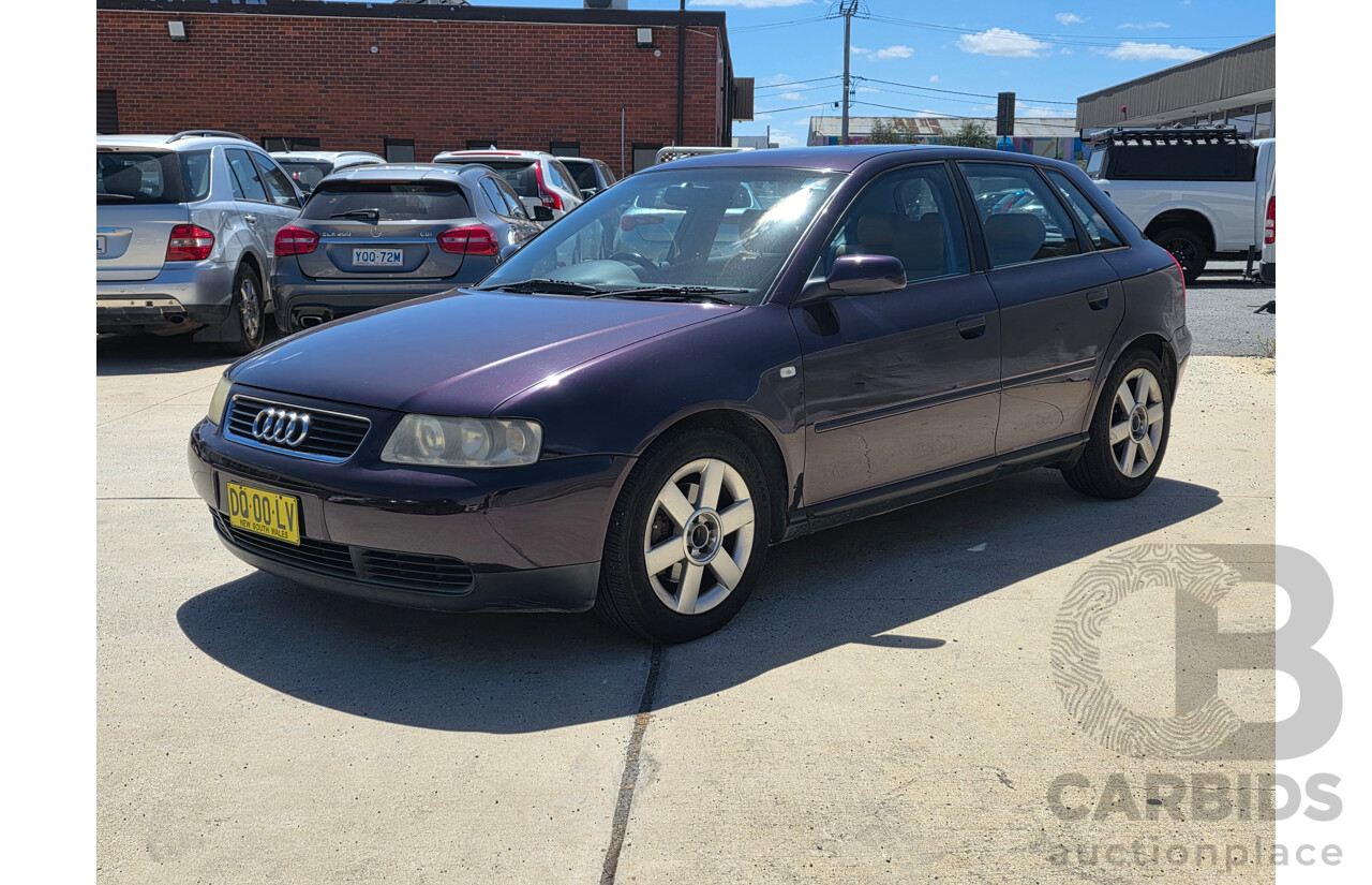 1/2001 Audi A3 1.8 5d Hatchback Gold 1.8L