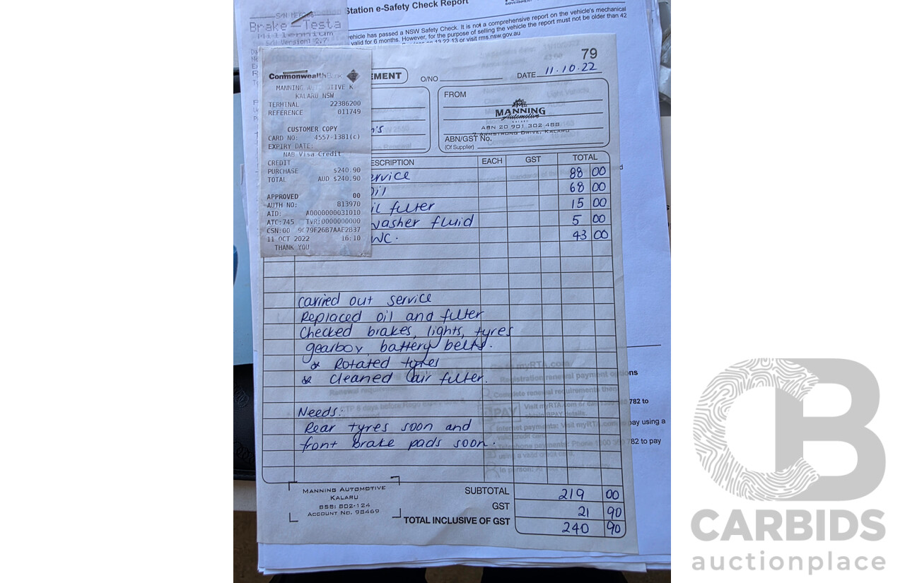 1/2001 Audi A3 1.8  5d Hatchback Gold 1.8L