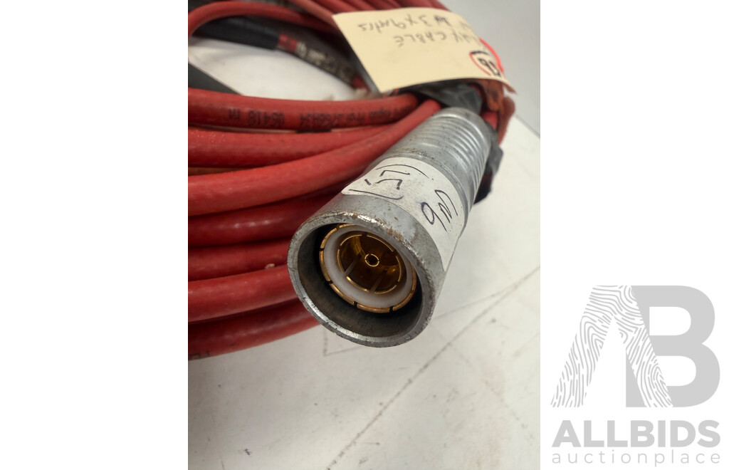 Triax Cable/ends 8mm 3 X 9m