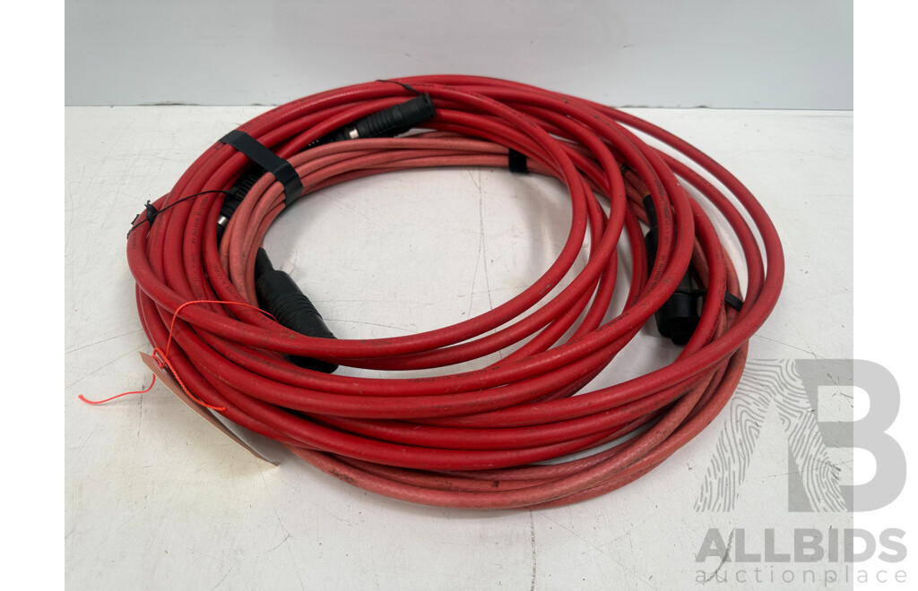 Triax Cable/ends 1x 8mm X 9m X 1 11mm 10m