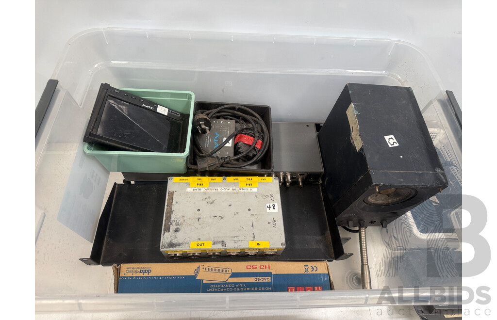 Pallet Containing Various - Electrical/AV/Visual Equipment
