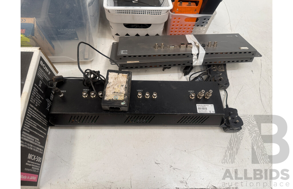 Pallet Containing Various - Electrical/AV/Visual Equipment