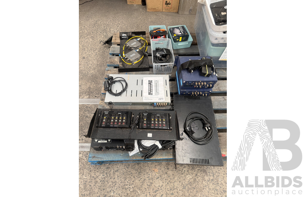 Pallet Containing Various - Electrical/AV/Visual Equipment