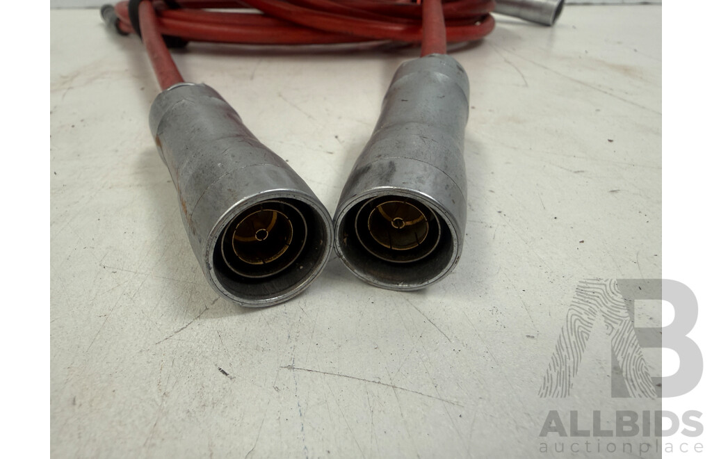 Triax Cable Ends/BnC Ends X 3 Each