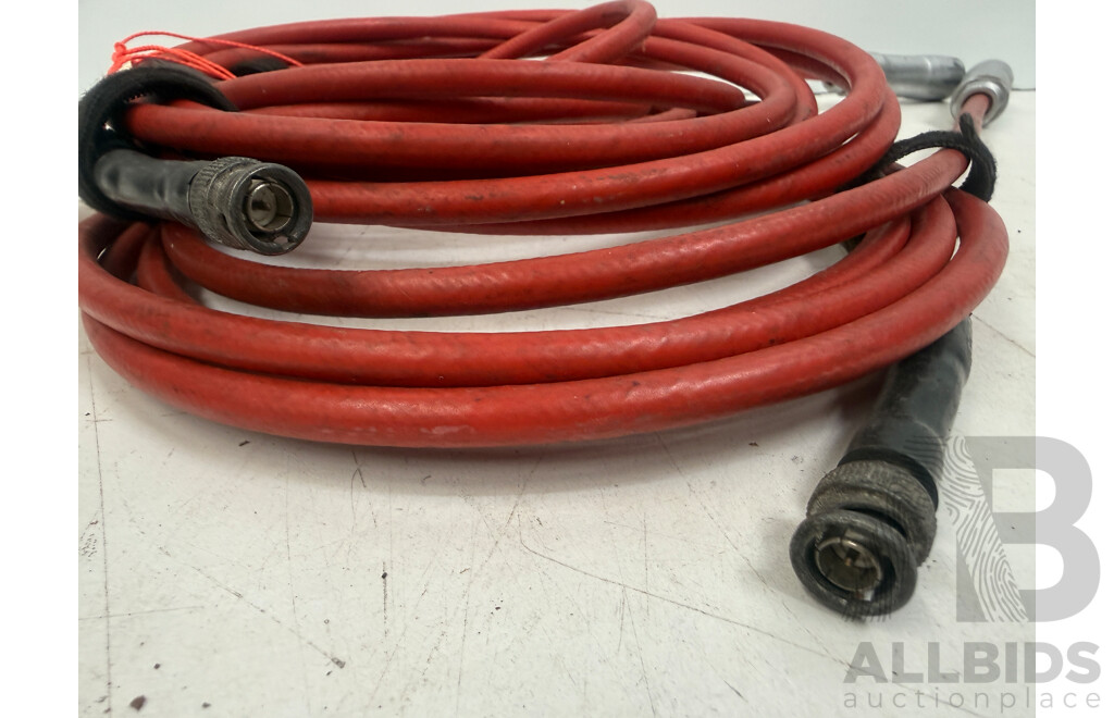 Triax Cable Ends/BnC Ends X 3 Each