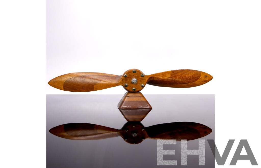 Vintage Timber Propeller From Paper Weight
