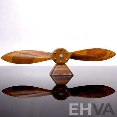 Vintage Timber Propeller From Paper Weight