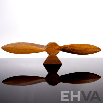 Vintage Timber Propeller From Paper Weight