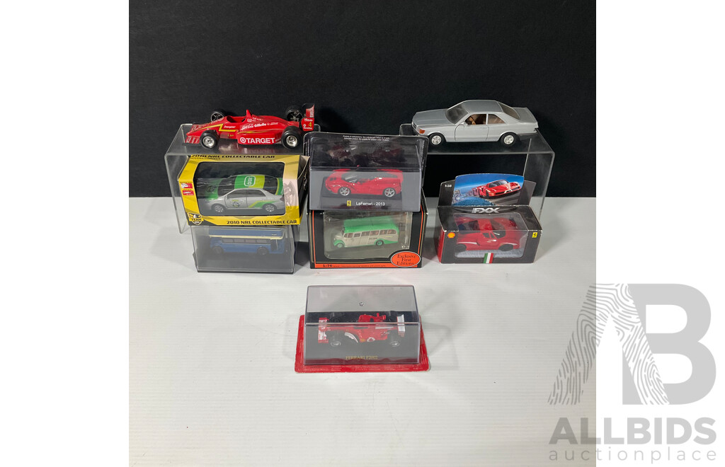 Collection of Various Model Cars