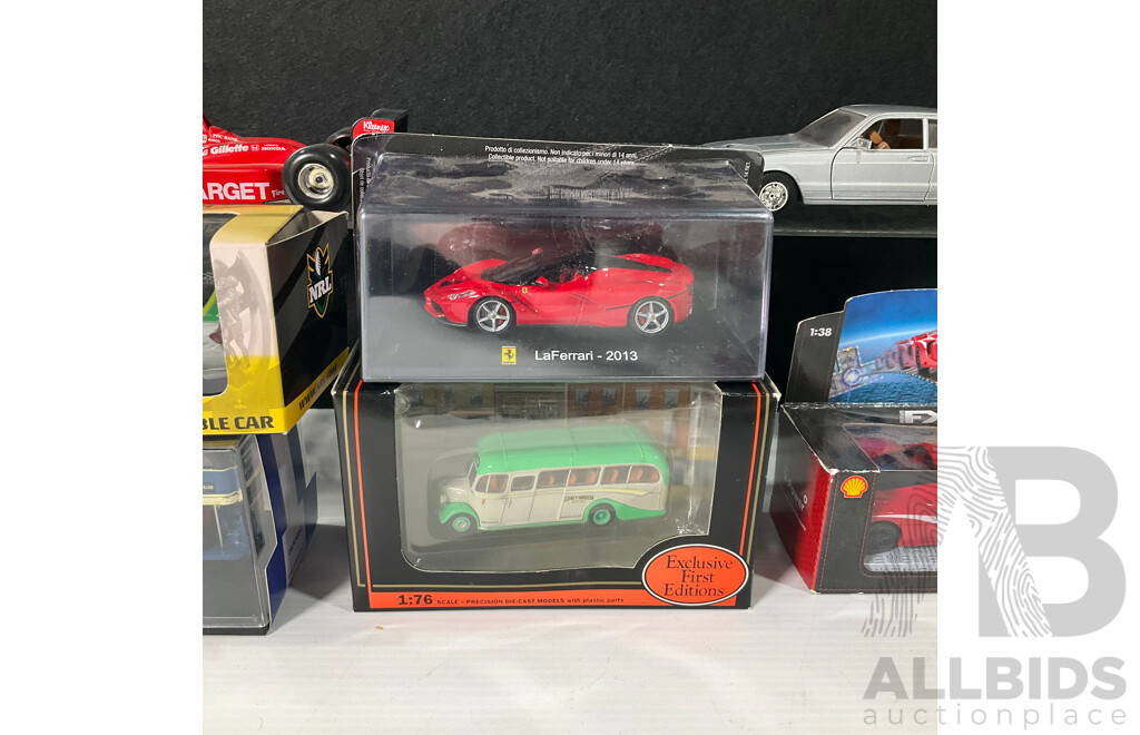 Collection of Various Model Cars