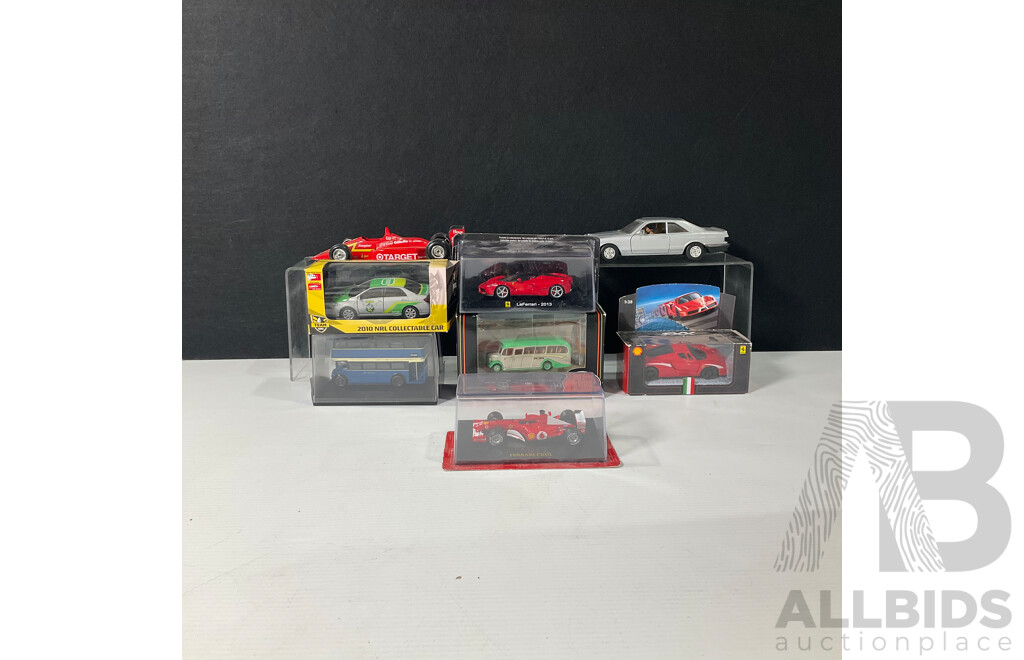 Collection of Various Model Cars