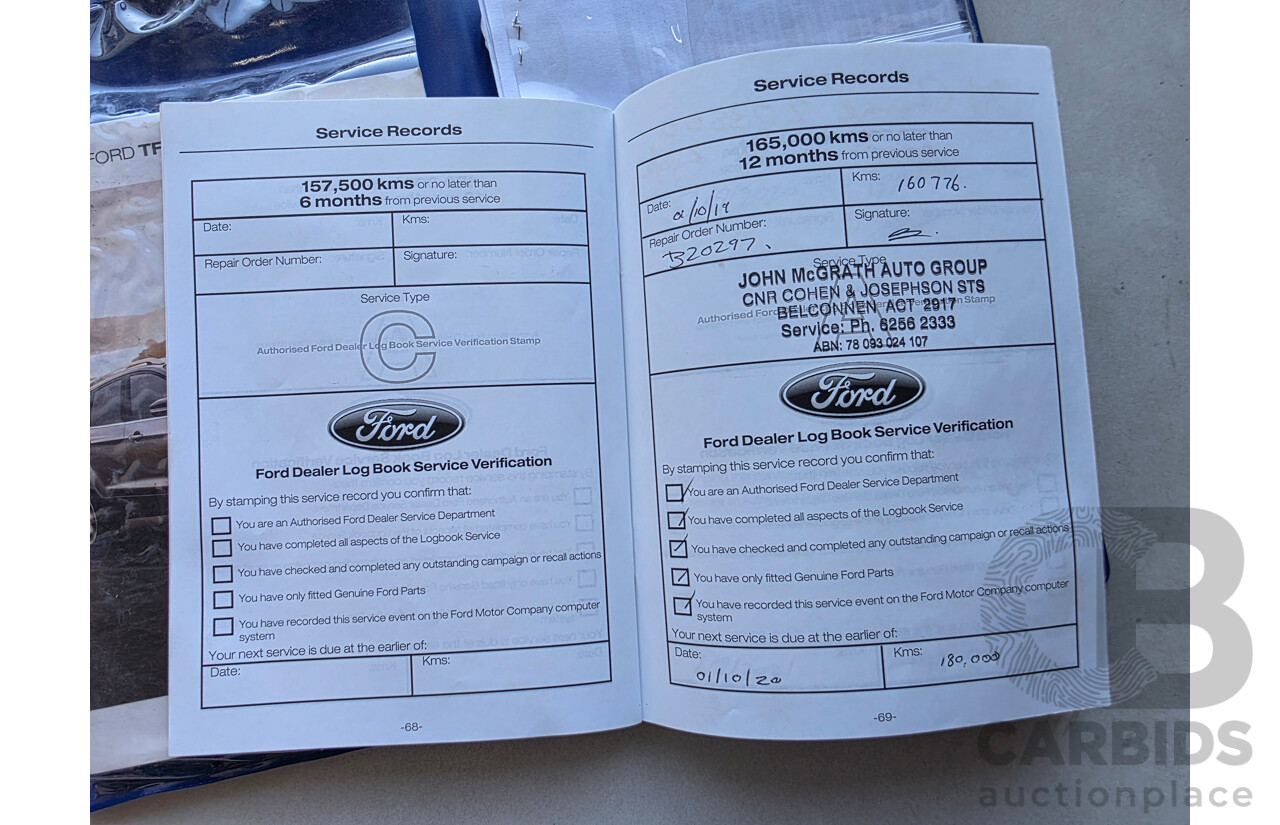 7/2013 Ford Kuga Trend (AWD) TF 4d Wagon White 2.0L