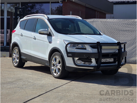 7/2013 Ford Kuga Trend (AWD) TF 4d Wagon White 2.0L