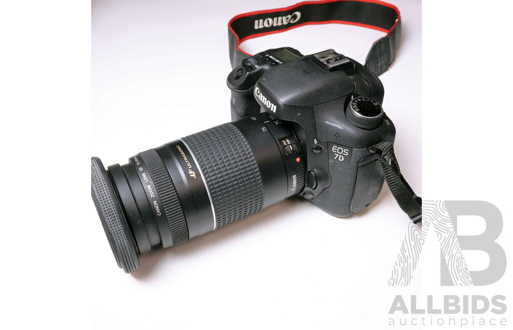Canon EOS 7D Digital SLR Camera with Canon, Tamron Lenses and Filter