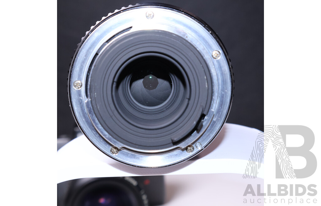 Pentax SF7 SLR Camera with Two Pentax Lenses
