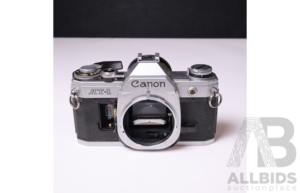 Canon AT-1 35mm SLR Camera with Tamron Adaptall Lenses