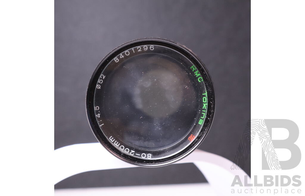 Group of Manual Focus Telephoto and Zoom Lenses