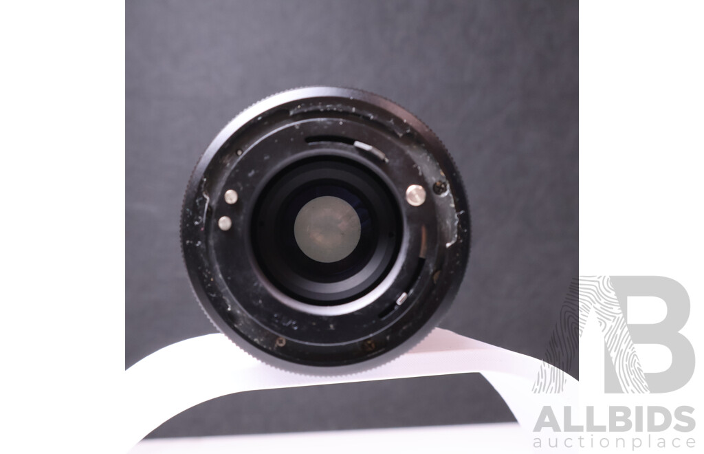 Group of Manual Focus Telephoto and Zoom Lenses