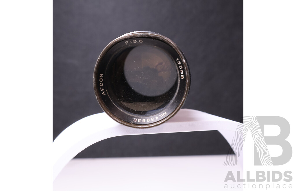 Group of Manual Focus Telephoto and Zoom Lenses