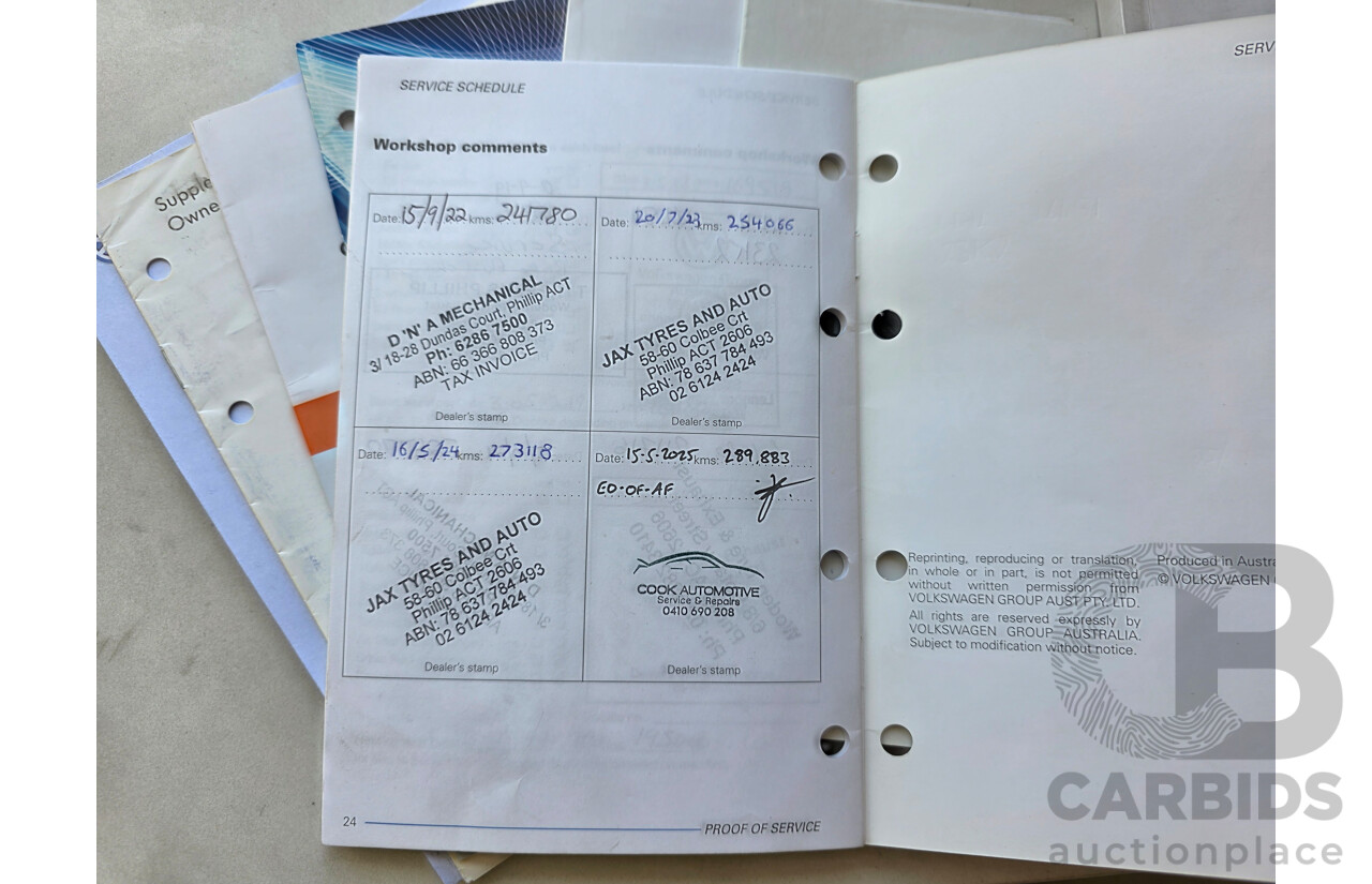 2/2010 Volkswagen Jetta 103 TDI 1KM MY09 4d Sedan White Turbo Diesel  2.0L