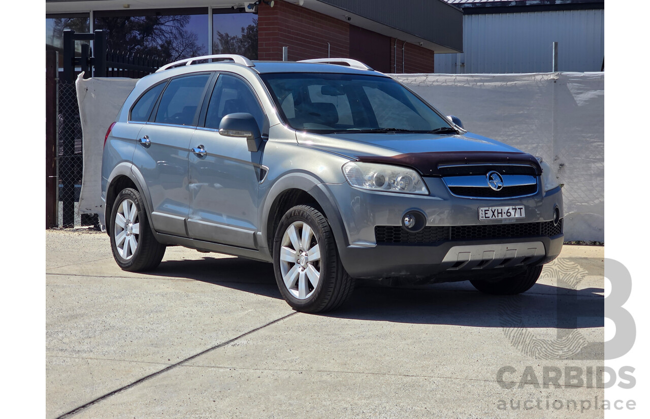 1/2008 Holden Captiva LX (4x4) CG MY09 4d Wagon Grey 2.0L - 7 Seater