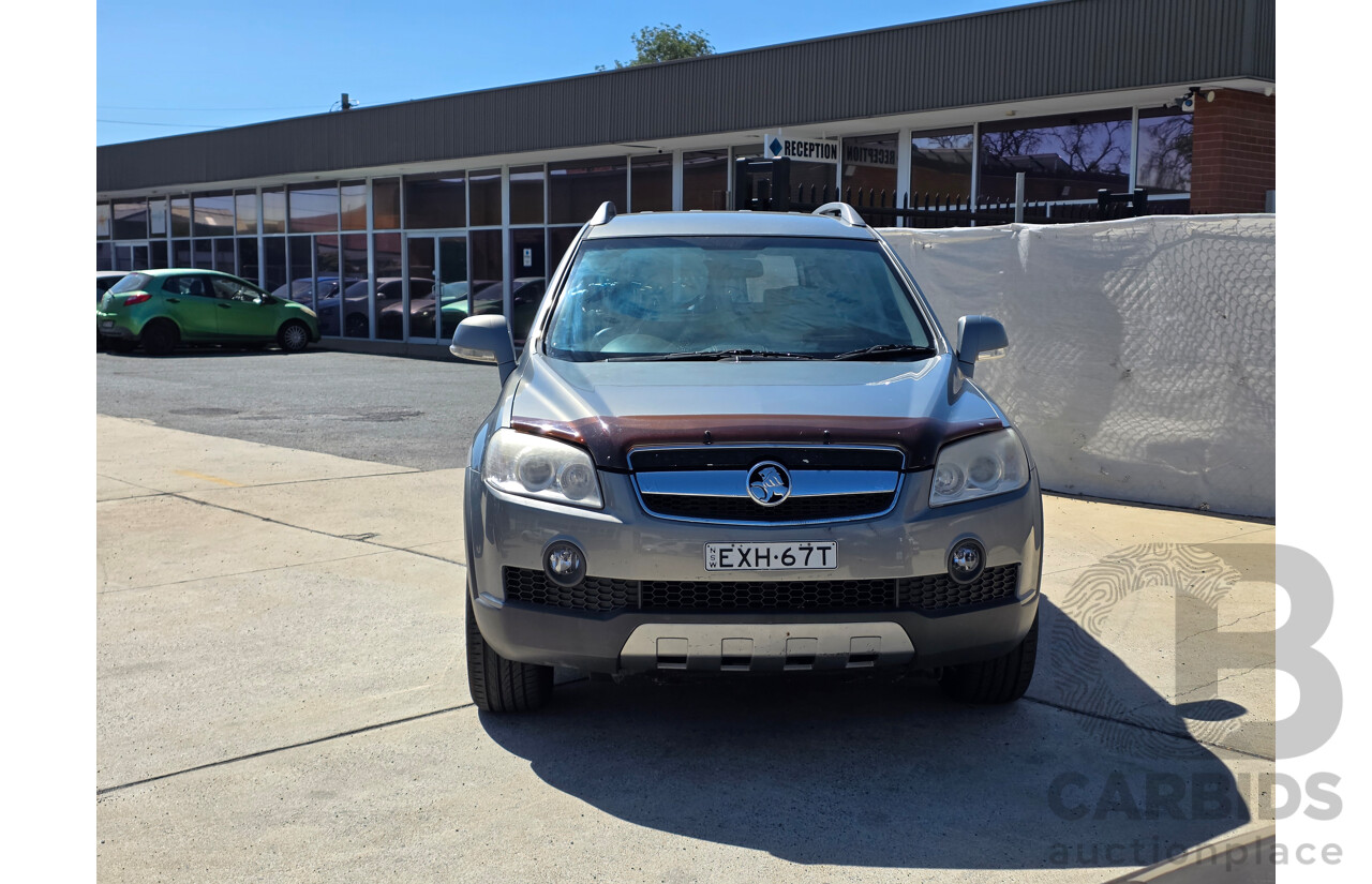 1/2008 Holden Captiva LX (4x4) CG MY09 4d Wagon Grey 2.0L - 7 Seater