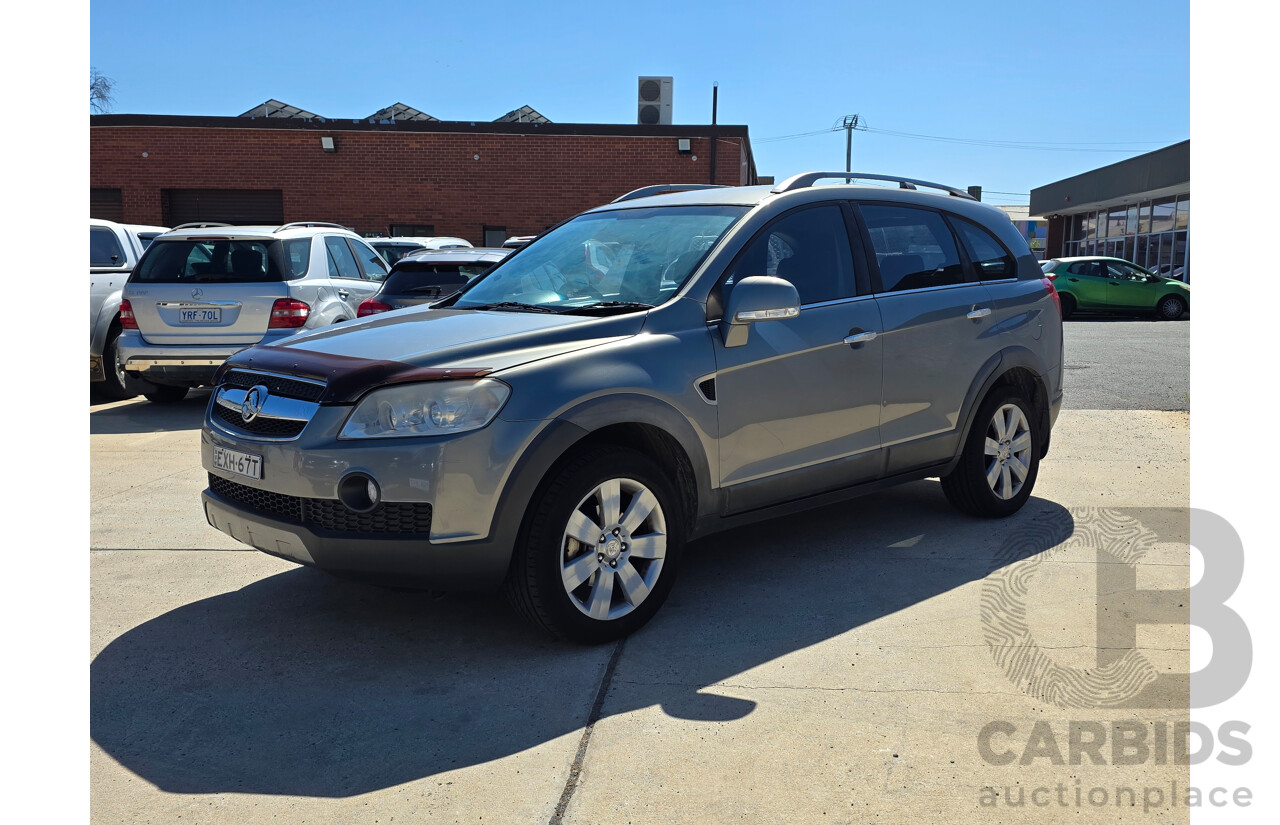 1/2008 Holden Captiva LX (4x4) CG MY09 4d Wagon Grey 2.0L - 7 Seater