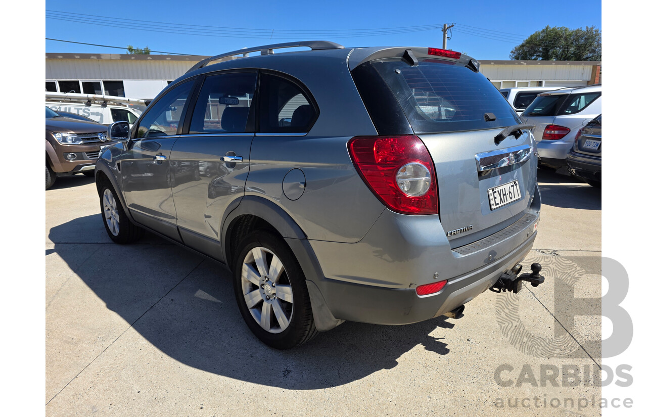 1/2008 Holden Captiva LX (4x4) CG MY09 4d Wagon Grey 2.0L - 7 Seater