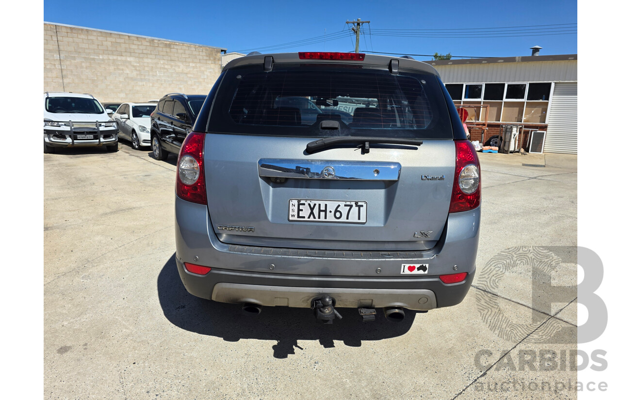 1/2008 Holden Captiva LX (4x4) CG MY09 4d Wagon Grey 2.0L - 7 Seater
