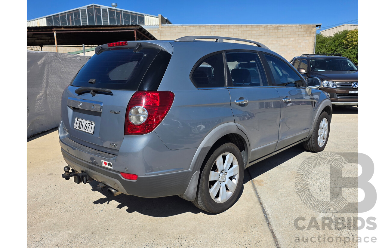 1/2008 Holden Captiva LX (4x4) CG MY09 4d Wagon Grey 2.0L - 7 Seater