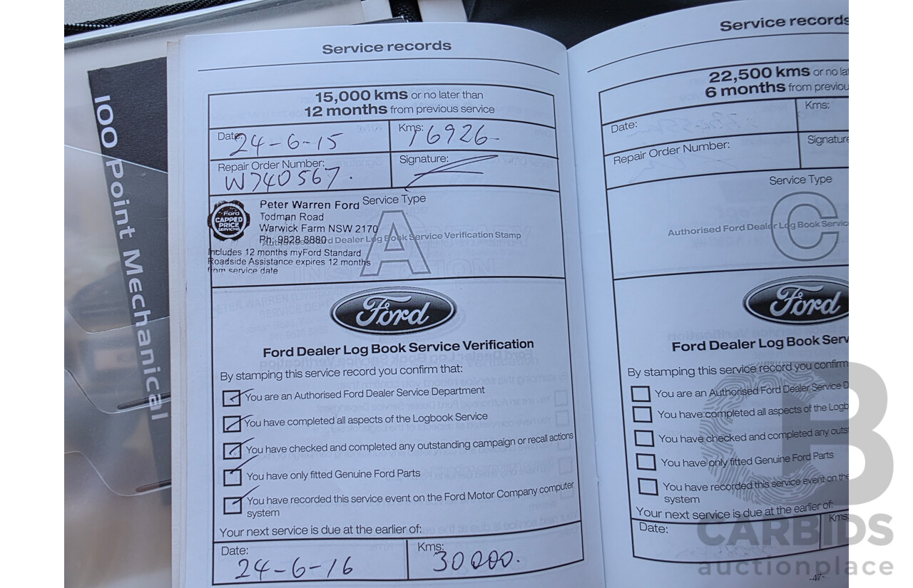 5/2014 Ford Kuga Titanium (AWD) TF 4d Wagon Black Metallic Turbo 1.6L