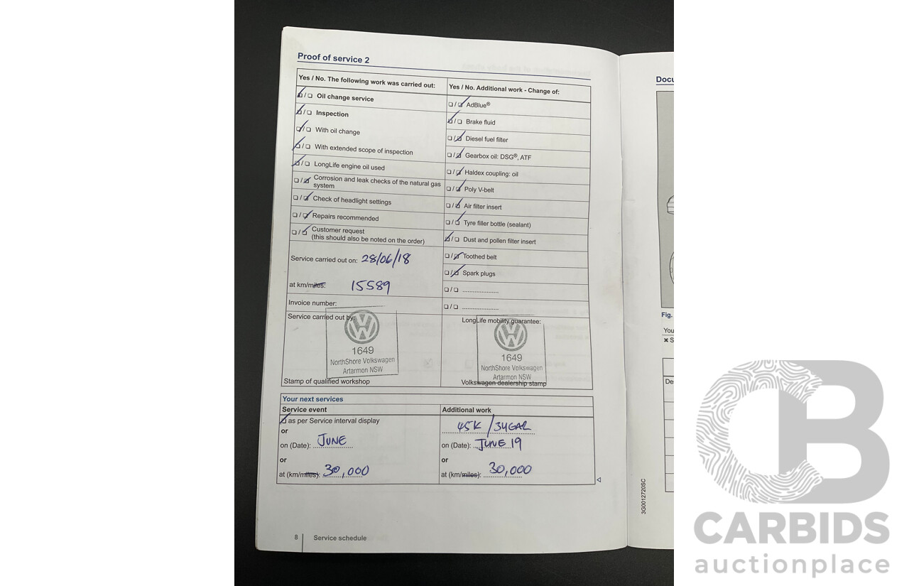 06/2016 Volkswagen Polo 81 TSI Comfortline (FWD) 6R MY16 5d Hatchback Cornflower Blue Turbo 1.2L