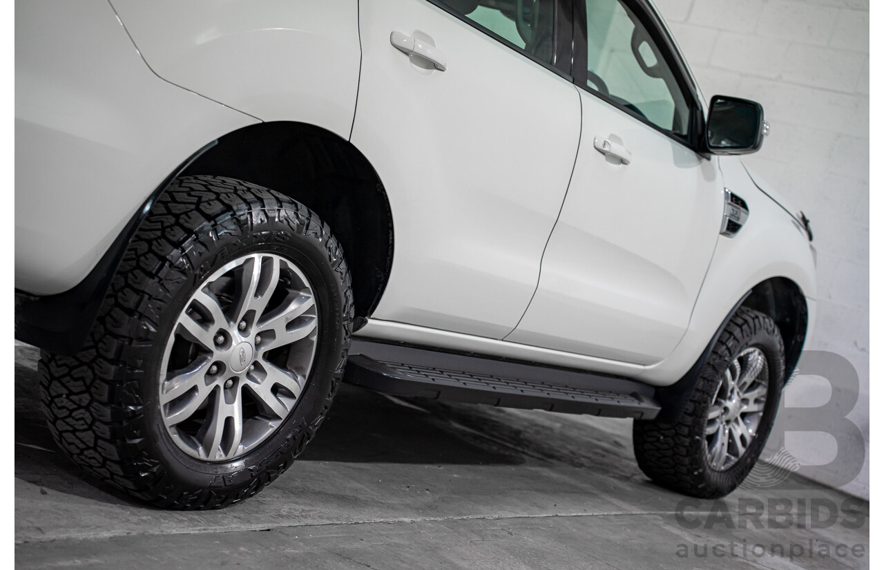 03/2016 Ford Everest Trend (AWD) UA 4d Wagon Cool White Turbo Diesel 3.2L