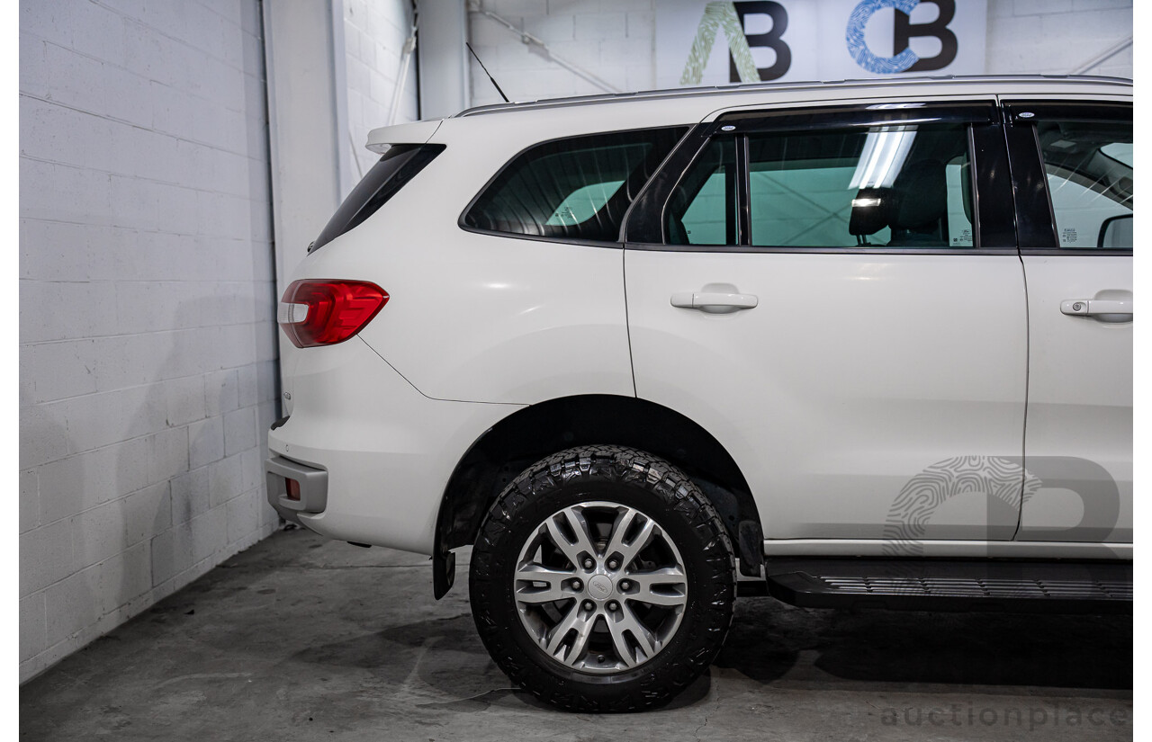 03/2016 Ford Everest Trend (AWD) UA 4d Wagon Cool White Turbo Diesel 3.2L