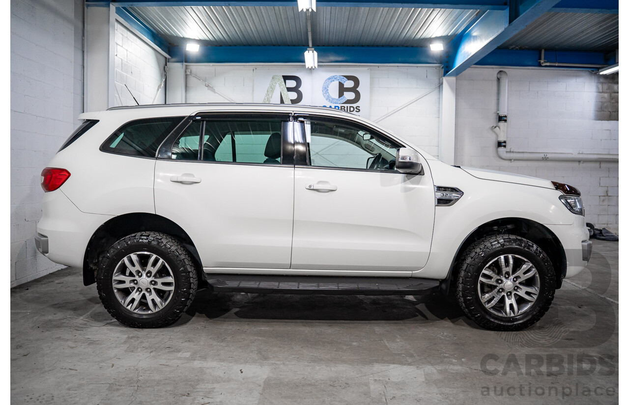 03/2016 Ford Everest Trend (AWD) UA 4d Wagon Cool White Turbo Diesel 3.2L