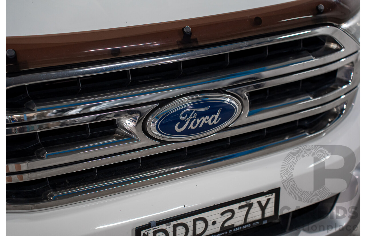 03/2016 Ford Everest Trend (AWD) UA 4d Wagon Cool White Turbo Diesel 3.2L