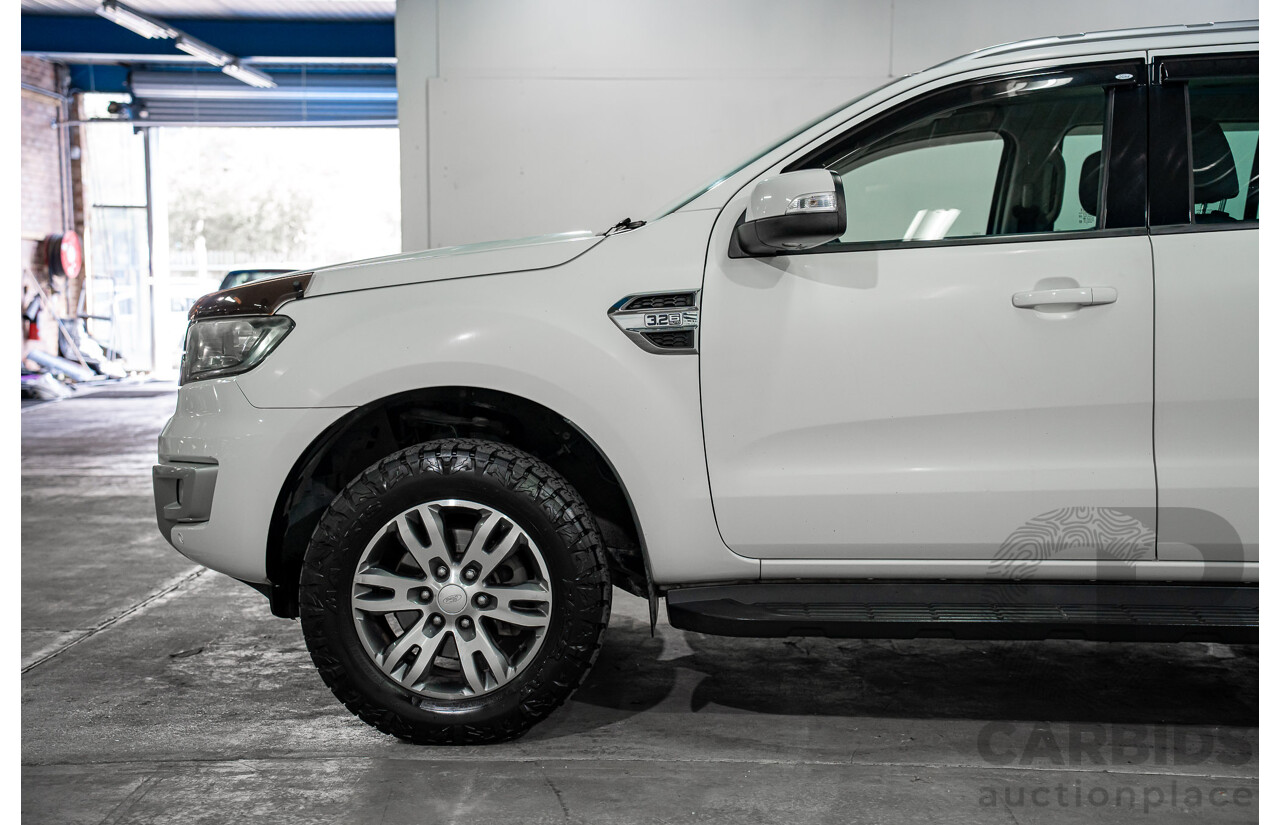 03/2016 Ford Everest Trend (AWD) UA 4d Wagon Cool White Turbo Diesel 3.2L