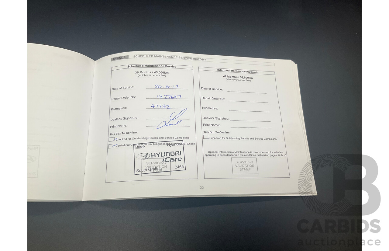 6/2011 Hyundai iLoad Crew (RWD) TQ MY11 4d Van Creamy White Turbo Diesel 2.5L