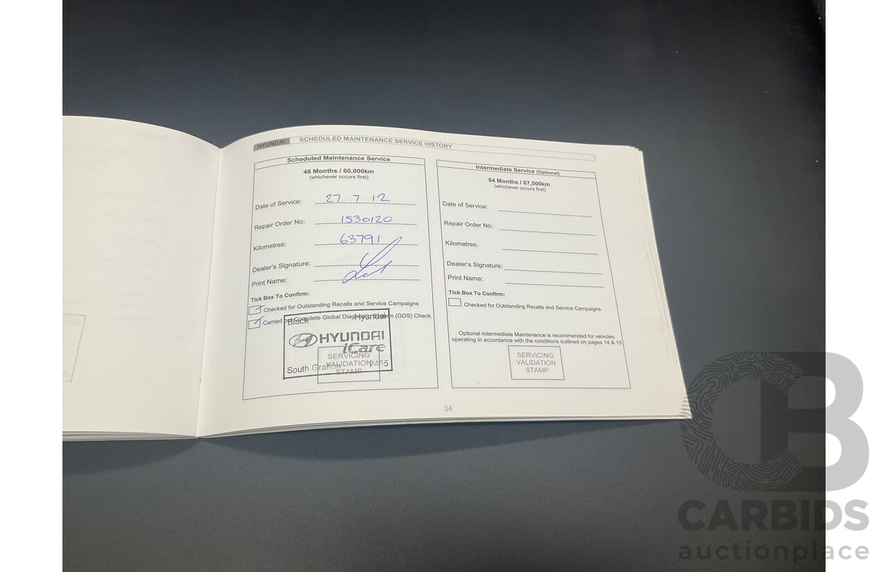 6/2011 Hyundai iLoad Crew (RWD) TQ MY11 4d Van Creamy White Turbo Diesel 2.5L