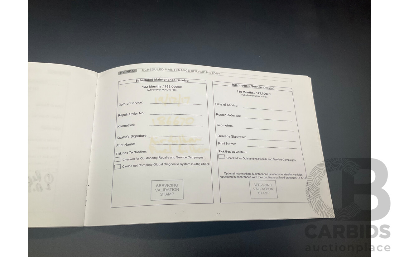 6/2011 Hyundai iLoad Crew (RWD) TQ MY11 4d Van Creamy White Turbo Diesel 2.5L