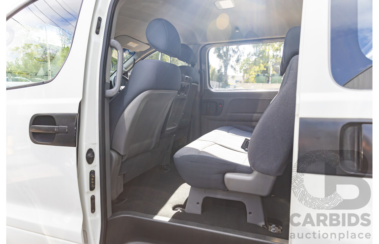 6/2011 Hyundai iLoad Crew (RWD) TQ MY11 4d Van Creamy White Turbo Diesel 2.5L