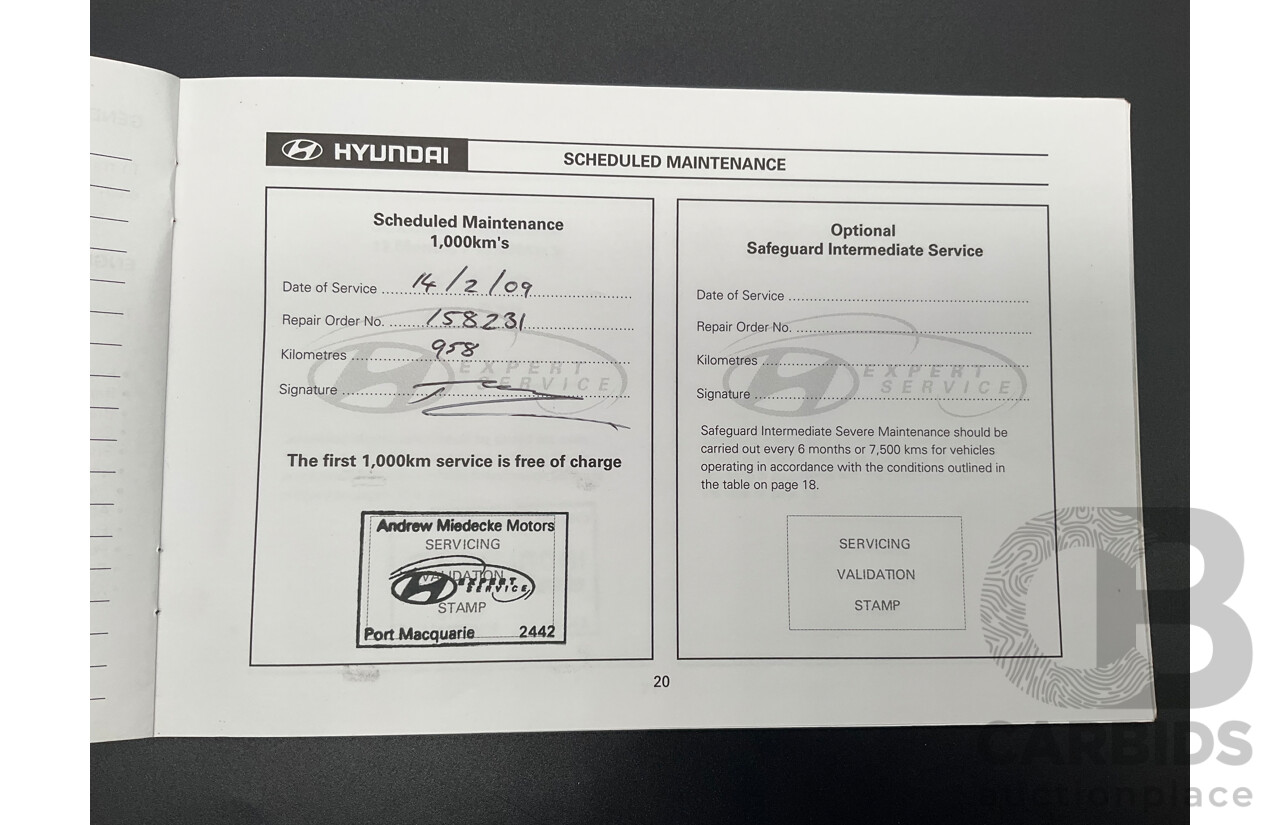 7/2008 Hyundai Tucson City SX MY07 4d Wagon Charming Grey Metallic 2.0L